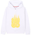 HUGO Hoodie - White/Yellow