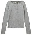 Sofie Schnoor Bluse - PetriciaSY Poientelle - Grau Meliert m. Hu