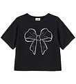 Sofie Schnoor T-shirt - Asian - Black/Bow