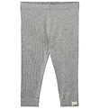 Sofie Schnoor Leggings - Rib - Nalinesb - Grey Melange