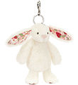Jellycat Keychain - 18x5 cm - Blossom Cream Bunny 'Berry' Back
