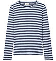 Mads Nørgaard Tröja - Rib - Talika - Parisian Night/Cashmere Blu