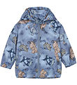 Minymo Softshell Jacket - Flint Stone w. Print