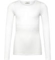 Rosemunde Bluse - Rib - Baku - Neu White
