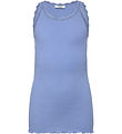 Rosemund Efst - Lang - Rib - Balta - Blue Himnaríki M. Blúnda