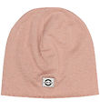 Mikk-Line Beanie - 2-layer - Ash Rose w. Glitter