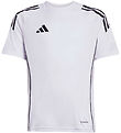 adidas Performance Stuttermabolur - Tiro25C - Hvítur M. Svart/Gr