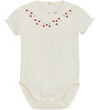 En Fant Bodysuit s/s - Egret