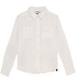 Indianer Blue Jeans Hemd - Bright White