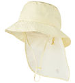 Liewood Sundhattur - Damona - UV40+ - Stripe Lemonade/Fílabeinsh