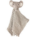 Doudou Sebra - Mousseline - Éléphant - Gris
