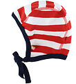 Katvig Baby Hat - Red/White Striped