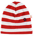 Katvig Beanie - Red/White Striped