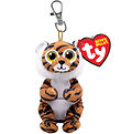 Ty Keychain w. Soft Toy - Beanie Bellies - 10 cm - Clawdia