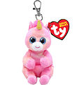 Ty Keychain w. Soft Toy - Beanie Bellies - 10 cm - Skylar