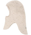 Huttelihut Schlupfmütze - Fleece - 2-lagig - Camel Melange m. St
