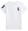 Polo Ralph Lauren T-shirt - White w. Navy