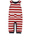 Katvig Overalls - Red/White Striped