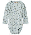 Wheat Bodysuit l/s - Freddie - Surf Friends