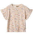 Wheat T-shirt - Ally - Bright Flowers