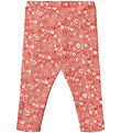 Wheat Leggings - Jules - Coral Flowers