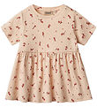 Wheat Kleid - Rib - Anna - Rose Wasserblumen