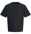 Jack & Jones T-shirt - JorParos - Black/BANDANA