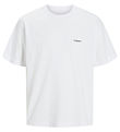 Jack & Jones T-shirt - JorParos - Bright White/Palms