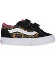 Vans Shoes - Old Skool V Leopard Pop - Black/Multi
