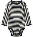 Wheat Samfella l/e - Rib - Bertie - Dökkblátt Stripe