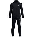 Under Armour Trainingsanzug - Symbol - Schwarz m. Logo-Streifen