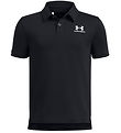 Under Armour Polo - Symbol - Schwarz