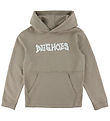 DC Shoes Hoodie - Mortar - Crockery w. White