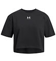 Under Armour T-Shirt - Kurz - Rival - Schwarz