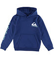 Quiksilver Hoodie - Omni Logo - Blue w. Print