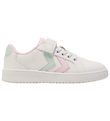 Hummel Skor - Derby Court JR - Vit/Rosa
