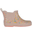 Wheat Rubber Boots - Beta - Multi Flowers