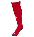 Hummel Fótboltasokkar - DBU-Snúa konu 25 - Tango Red