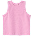 Name It Topp - Crop - Rib - Noos - NkfNakal - Rosa Frosting