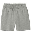 Shorts en Molleton Name It - Noos - NknCyber ​​​​- Grey Melange