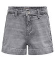 Kids Only Shorts - Wide - Noos - KogComet - Medium+ Grey Denim