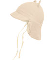 Huttelihut Legionärshatt - Muslin - Irländska Cream m. Öron