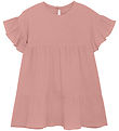 Huttelihut Kleid - Musselin - Ash Rose