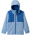 Columbia Rain Jacket w. Fleece - Rainy Trails II - Ripple Blue