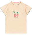 Konges Sløjd T-shirt - Famo Puff - Ecru