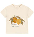 Konges Sløjd T-shirt - Famo - Almond Milk