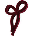 By Stær Haarklammer - Merina Velours - 13 cm - Groß - Bordeaux