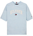 Tommy Hilfiger T-shirt - Varsity - Breezy Blue Heather