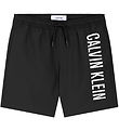 Calvin Klein Zwembroeken - Zwart m. Logo