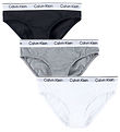 Calvin Klein Knickers - 3-Pack - White/Black/Grey Melange